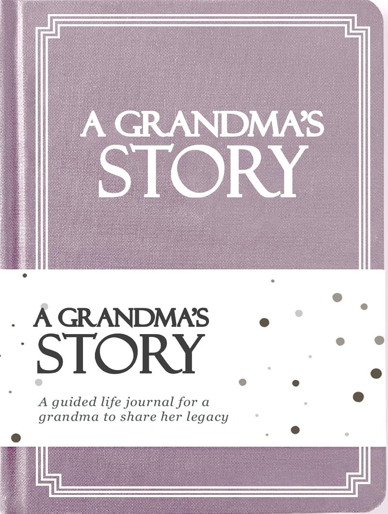 Coco & Lan Grandma's Life Story Journal (Hardcover): A Meaningful Keepsake for Grandma to Share Her Journey & Memories, Book Includes 250+ Prompt Questions, Sentimental Gift for Mother's Day, Birthday, Christmas - Image 1
